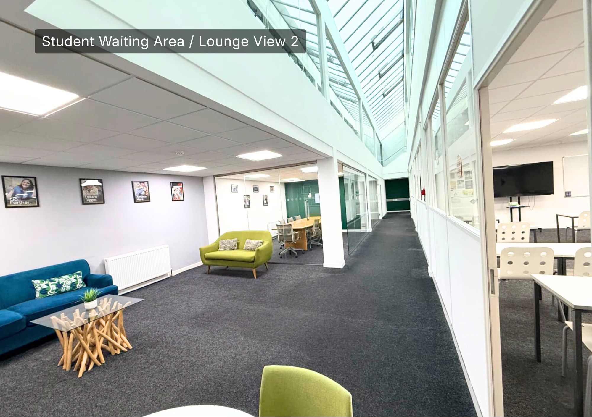 Student Waiting Area / Lounge View 2